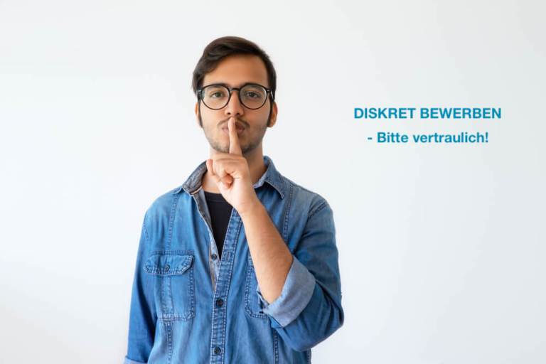 Diskret bewerben: Muster und Tipps für die vertrauliche Bewerbung