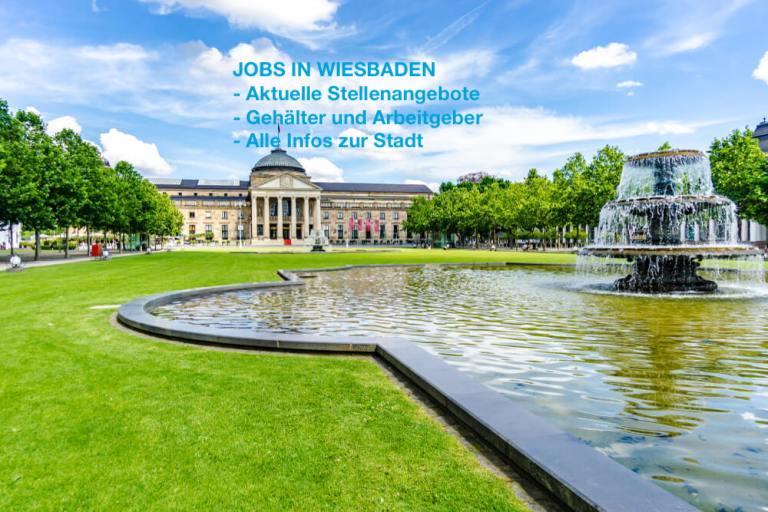 Jobs in Wiesbaden:  Aktuelle Stellenangebote, Gehälter und Arbeitgeber