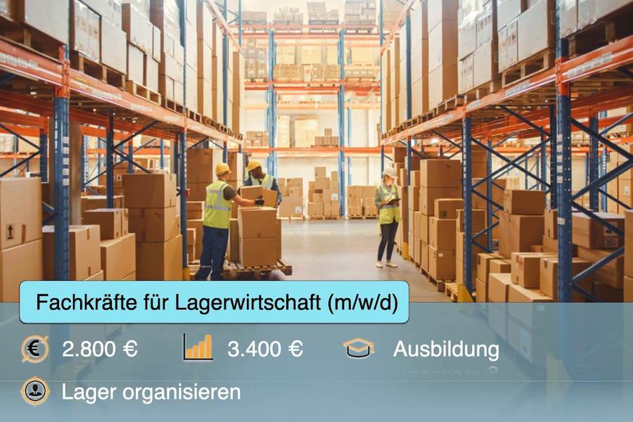 Fachkräfte für Lagerwirtschaft